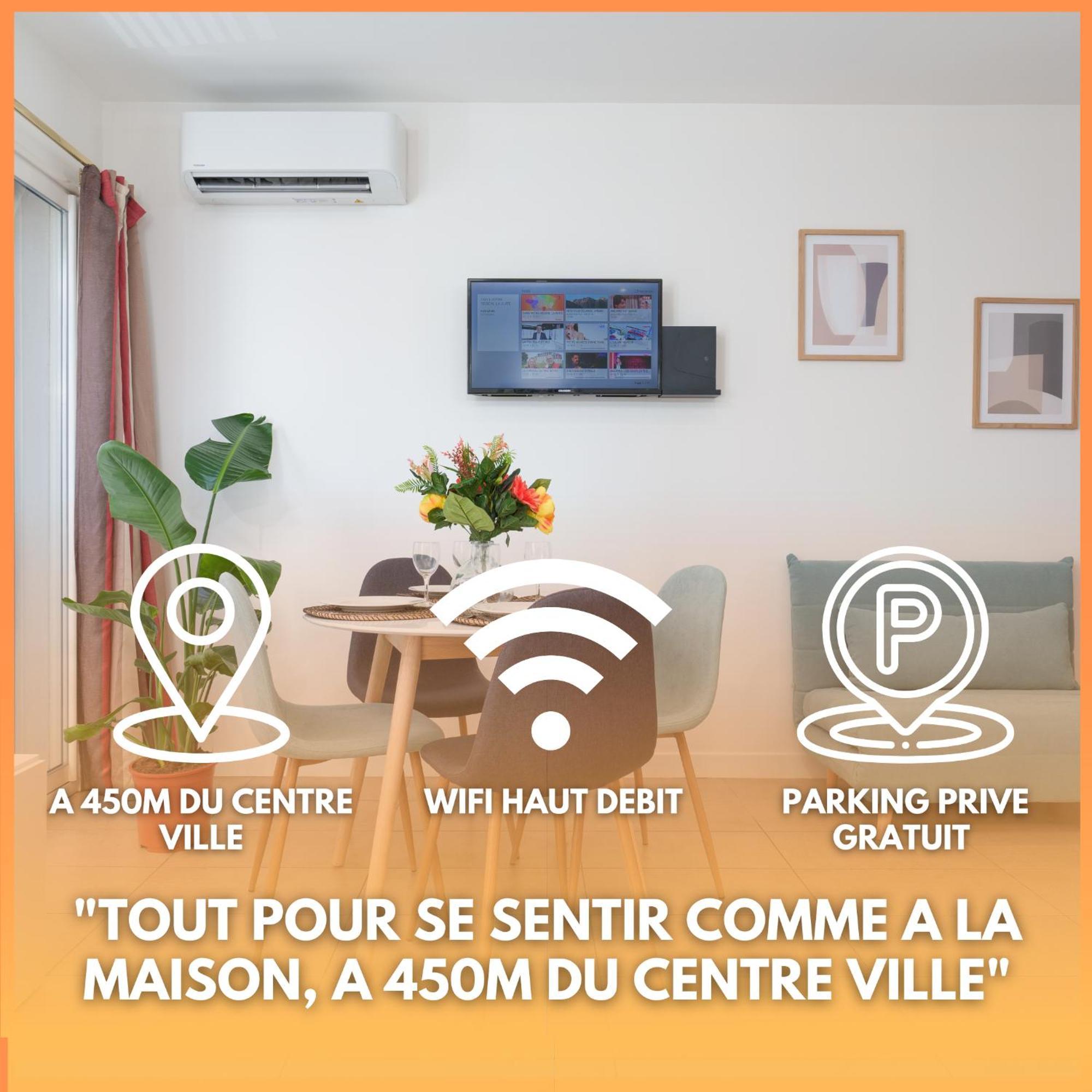 Le Carnot By Apirent #Centre-Ville #Climatisation #Wifi 칸느 외부 사진