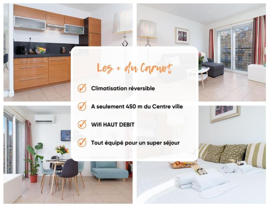 Le Carnot By Apirent #Centre-Ville #Climatisation #Wifi 칸느 외부 사진